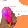 Imagem de Brinquedo Anti Stress De Apertar Galinha Com Led Squish Fidget Toys