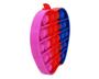 Imagem de Brinquedo Anti-stress Pop It Estalo Fidget Sensorial Maça Colorido Vermelho