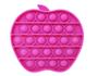 Imagem de Brinquedo Anti-stress Pop It Estalo Fidget Sensorial Maça Rosa