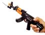 Imagem de Brinquedo Arma Fuzil Ak-47 Arminha Som Luzes Movimento