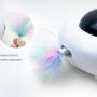 Imagem de Brinquedo Automático para Gato - Disco Voador Elétrico Inteligente