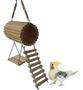 Imagem de Brinquedo Aves Roedores playground toca casinha ponte escada