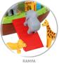 Imagem de Brinquedo Barco para Montar Arca de Noé 22 Peças com Animais e Rodinha Maral