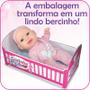 Imagem de Brinquedo Bebê Boneca Gotinha de Amor com Acessórios Berço