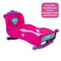 Imagem de Brinquedo Bercinho para Bonecas Princesas Disney 36 cm Plástico Rosa Cotiplas - 2455
