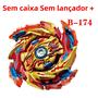 Imagem de Brinquedo Beyblade Burst - Pacote com 2 Giroscópios Metálicos B173 e B174 - Presente Infantil