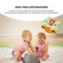 Imagem de Brinquedo Binóculos Telescópio Interativos Multifuncional para Bebê e Criança com Sons e Cores Vivas Amarelo