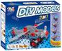 Imagem de Brinquedo blocos de montar infantil diy models avião e robô