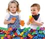 Imagem de Brinquedo blocos montar blocolandia mk380 80 peças dismat - DISMAT BRINQUEDOS