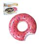 Imagem de Brinquedo Boia Circular Donut Rosquinha Rosa Grande 120cm Diametro