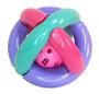 Imagem de Brinquedo Bola Maluquinha Infantil Para Bebê Com Chocalho Macia e Leve - Mercotoys