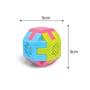 Imagem de Brinquedo Bola Quadrada Didático Educativo Infantil 9CM - Tutty Toys