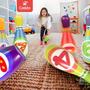 Imagem de Brinquedo Boliche Educativo Infantill 6 Pinos 2 Bolas Macio Divertido Castela