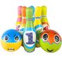 Imagem de Brinquedo Boliche Educativo Infantill 6 Pinos 2 Bolas Macio Divertido Castela