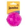 Imagem de Brinquedo Bolinha Diamante Anti-stress Para Cães Médio e Grande Cor Rosa  - Jambo Pet