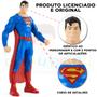 Imagem de Brinquedo Boneco Articulado Superman 24 Cm Liga Da Justiça