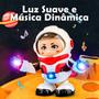 Imagem de Brinquedo Boneco Astronauta Dançarino Com Som E Luzes - Dm Toys