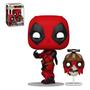 Imagem de Brinquedo Boneco Colecionável Marvel Figura de Ação Funko Pop Deadpool e Wolverine Cabeça Headpool Vinil 1400 Lançamento Original