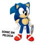 Imagem de Brinquedo Boneco de Pelúcia do Sonic - 33 centimetros - Candide 3492