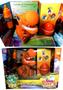 Imagem de Brinquedo Boneco Dinossauro World Dino Tiranossauro Bebê Baby - Laranja - Ovo Surpresa - Jurassic - Dinopark