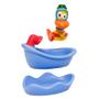 Imagem de Brinquedo Boneco Pato Pocoyo em Vinil Com Barquinho Monta e Encaixa - By Bsmix