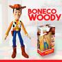 Imagem de Brinquedo Boneco Vinil Infantil Toy Story Woody Líder