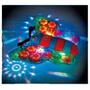 Imagem de Brinquedo  Borboleta Com Engrenagens Transparente Bate E Volta Luz E Som