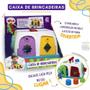 Imagem de Brinquedo Caixa De Brincadeiras Infantil Encaixe Peças Elka