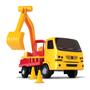 Imagem de Brinquedo Caminhão Basculante C/ Rotação Escavadeira Obras 4710 - Omg Kids
