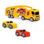Imagem de Brinquedo Caminhão Cegonheira Grande Falcon Carreta Carros - Usual Brinquedos