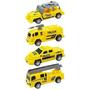 Imagem de Brinquedo Caminhão Construção Roda Livre com 4 Pçs - Art Brink