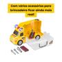 Imagem de Brinquedo Caminhão de Construção Workshop Junior Truck com Acessórios Com Luz e Som Imaginação Multikids -  BR899