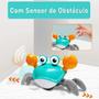 Imagem de Brinquedo Caranguejo Fujão com Som para Crianças e Pets Gato