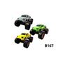 Imagem de Brinquedo Carrinho Carro Solapa Infantil Criança Rsc 4x4 Bigfoot