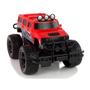 Imagem de Brinquedo Carrinho Controle Remoto Recarregável Off Road Jeep Caminhonete(Vermelho)