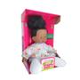 Imagem de Brinquedo Carrinho De Boneca + Boneca HairSoft-Negra