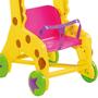 Imagem de Brinquedo Carrinho de Boneca Girafa MK 243 - Dismat - Dismat