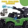 Imagem de Brinquedo Carrinho de Controle Remoto Recarregável  Off Road Jeep Rally Trilha 4x2 Equipado com um lançador de bolinhas