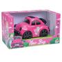 Imagem de Brinquedo Carrinho Fusca Rosa Menina New Bug - Orange Toys