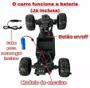 Imagem de Brinquedo Carrinho Off Road Controle Remoto Metálico Recarregável- verde metalico