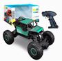 Imagem de Brinquedo Carrinho Off Road Controle Remoto Metálico Recarregável- verde metalico