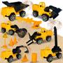 Imagem de Brinquedo carrinhos de fricção de construção