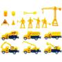 Imagem de Brinquedo carrinhos de fricção de construção