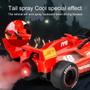 Imagem de Brinquedo Carro de controle remoto formula 1 solta fumaça com led