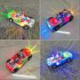 Imagem de Brinquedo Carro de Polícia com Engrenagens Transparentes, Luzes LED e Função Bump & Go