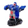 Imagem de Brinquedo Carro Robô 2 Em 1 Transformers Robot Deform - Toy King(Azul)
