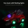 Imagem de Brinquedo carro robo dinossauro transformes com luz e som