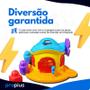 Imagem de Brinquedo Casinha Cogumelo Didático Multicolorido Compacto Experiência Prática Sensorial Forma Geométrica