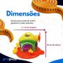 Imagem de Brinquedo Casinha Com 3 Peça Forma Educativo Multicolorido Experiência Prática Sensorial Organização Estruturação