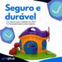 Imagem de Brinquedo Casinha Com 3 Peça Para Encaixar Com Chave Pensamento Lógico Organização Estruturação Brinquedo